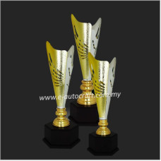 EXCLUSIVE METAL GOLD TROPHIES WS6165 WS6165